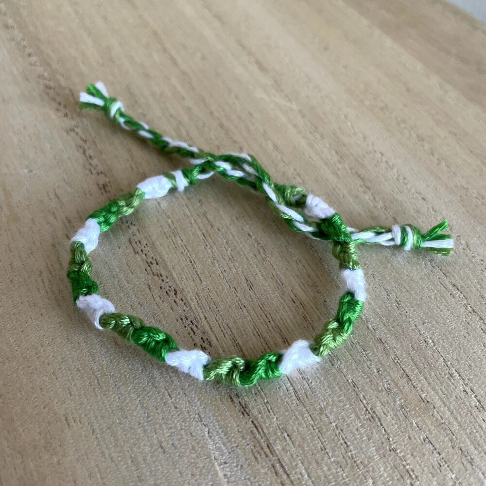 Rani Bracelet, anklet, trendy, comfortable, tie, embroidery thread, woven, gift,